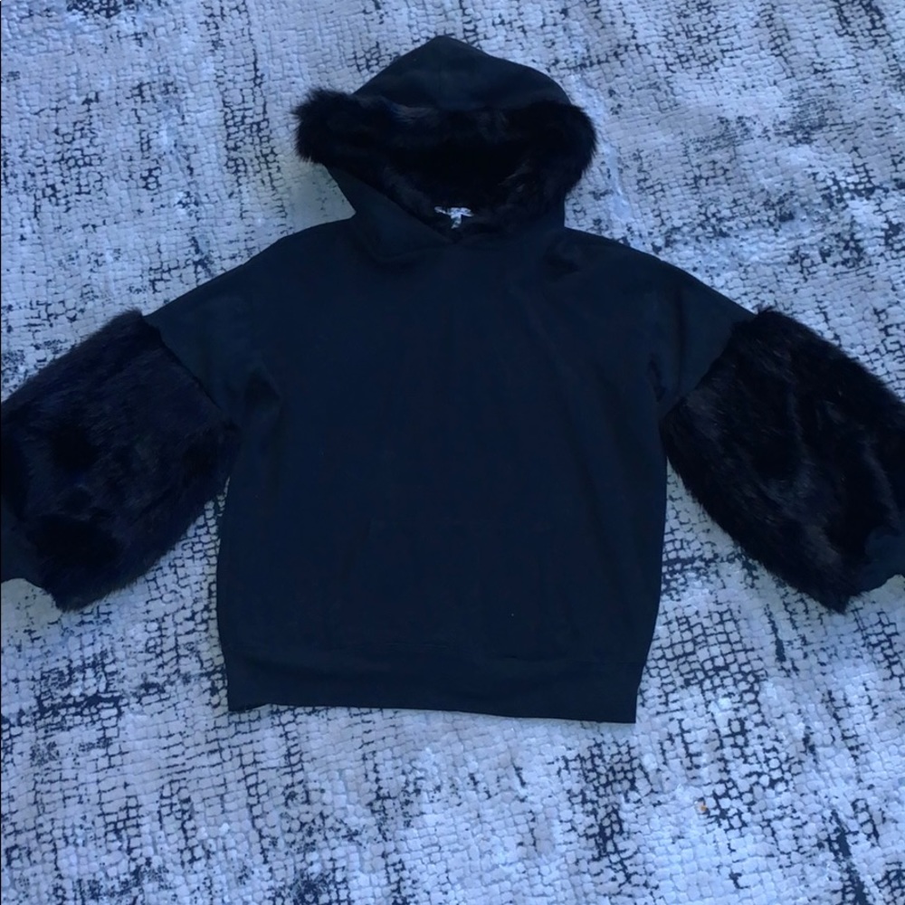 Express one eleven hoodie size xs black